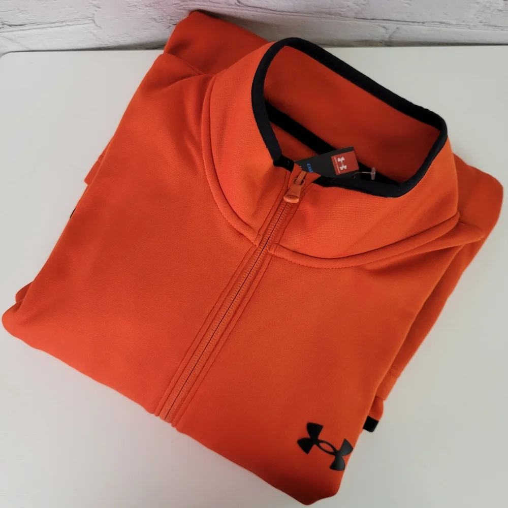 NWT UNDER ARMOUR ColdGear Quarter Zip Pullover - Picture 5 of 10